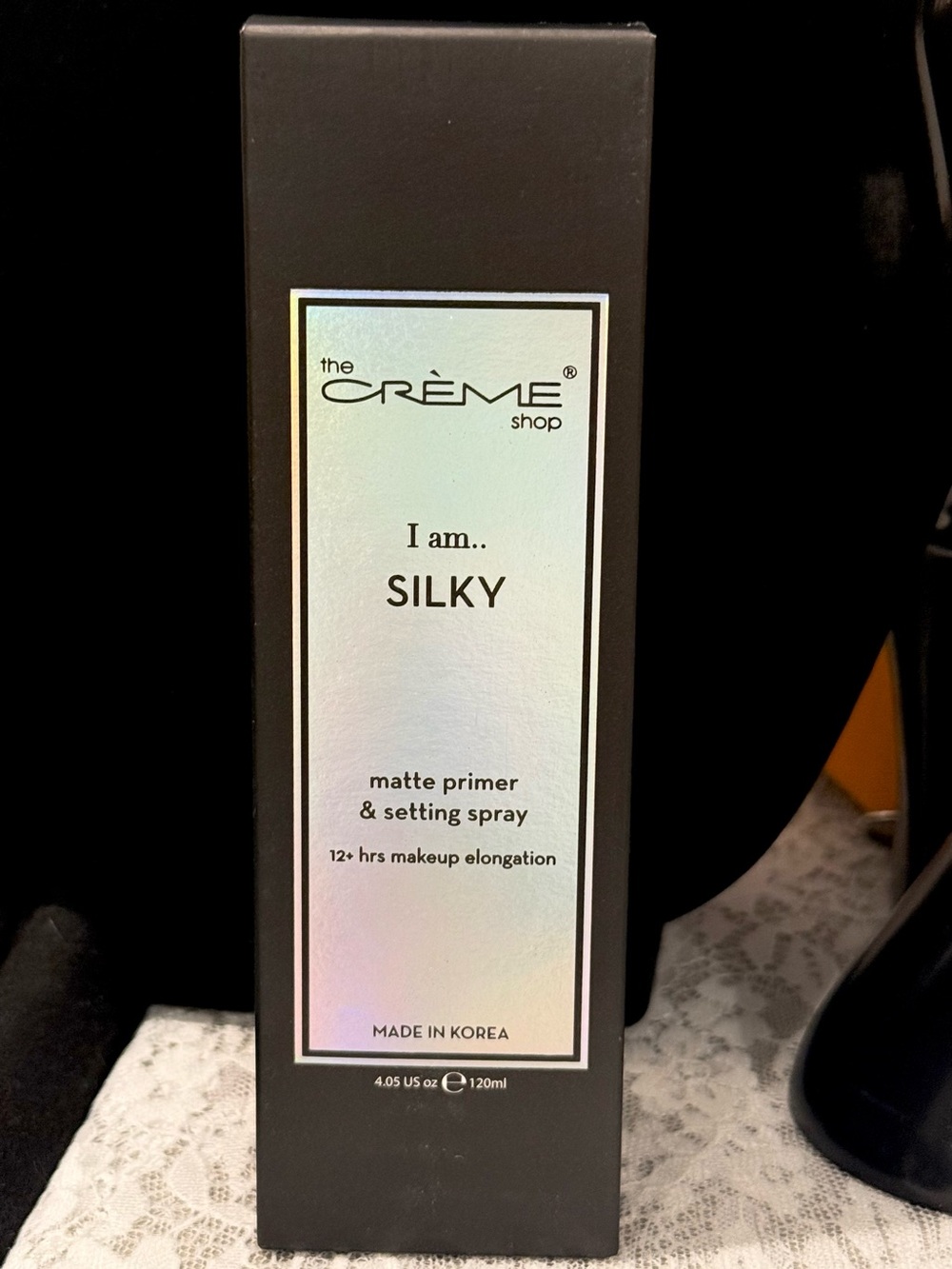 The CRÈME Shop I Am Silky Matte Primer & Setting Spray - Black